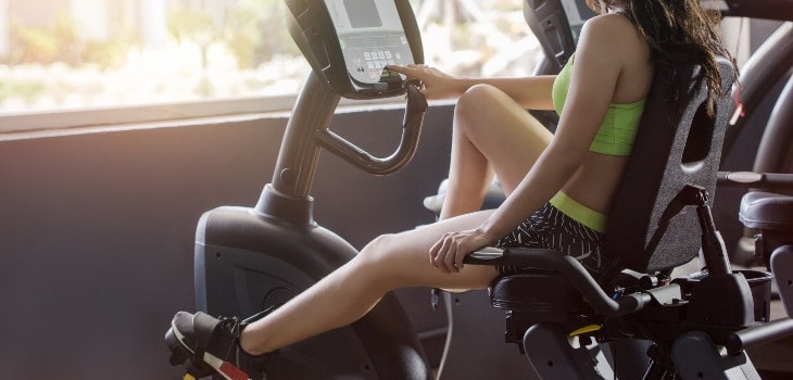 легнал велоергометър leaderfitness