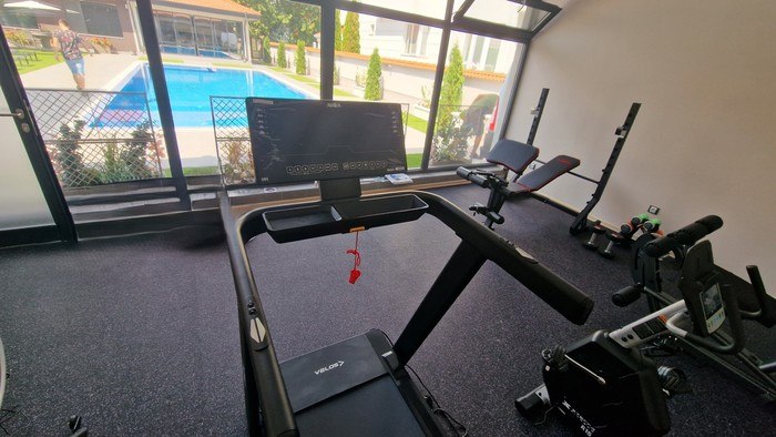 Фитнес зала за домашна употреба в частен дом